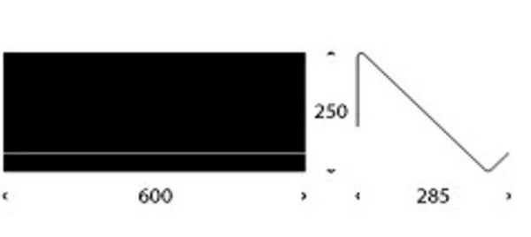 Frost Schuh/Magazin Regal U4038 60cm white